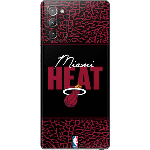 NBA Miami Heat Elephant Print Galaxy Note20 5G Skin